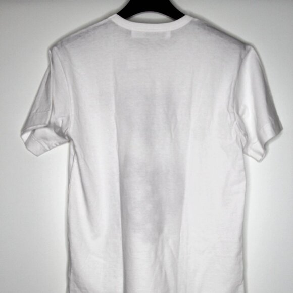 BNWT AW20 COMME DES GARCONS PLAY POLKA DOT 2HEART TSHIRT S - Picture 3 of 15